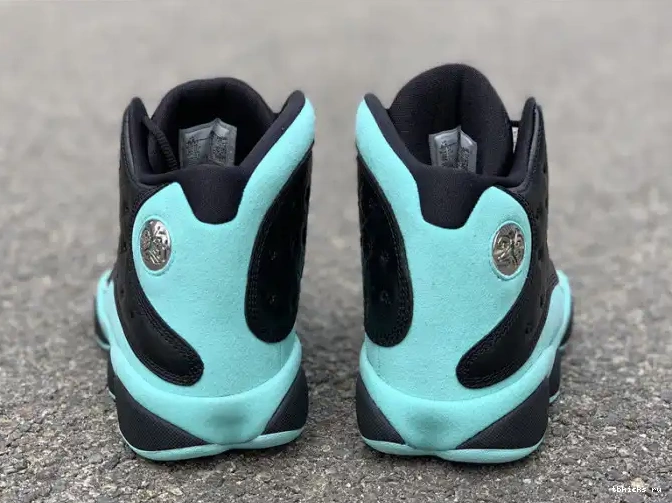 Cheap TB Retro Air 13 Jordan Island Black 414571-030 Green 0423